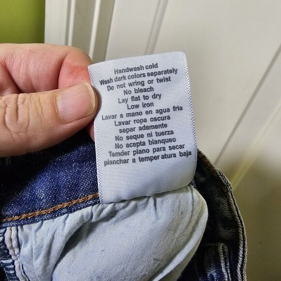 JUDY BLUE HI-WAIST ACID WASH SKINNY- 88158 Size 11 / 30 - Picture 9 of 10